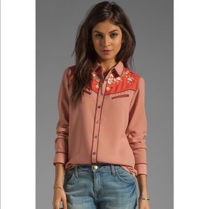 Woman’s Western Maison Scotch shirt